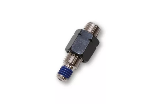 Adaptor oglindă Highsider M10x1,25 filet stânga pe M8, negru (bucată)