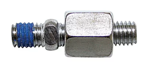 Adaptor oglindă Highsider M8 pe M8, crom (bucată)