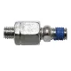 Adaptor oglindă Highsider M8 filet stânga pe M8, crom (bucată)