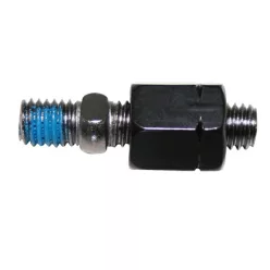   Adaptor oglindă Highsider M8 filet stânga pe M8, negru (bucată)