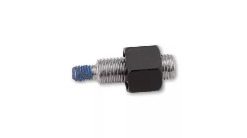 Adaptor oglindă Highsider M10x1,25 pe M6, negru (bucată)