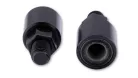 Amortizor vibrații oglindă Highsider M10 x 1,25 filet dreapta, negru