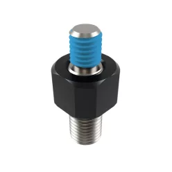   Adaptor oglindă Highsider M10x1,25 filet dreapta pe M8, negru mat (bucată)