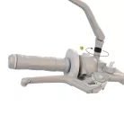 Adaptor oglindă Highsider M10x1,25 filet dreapta pe M8, negru mat (bucată)