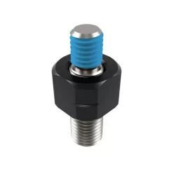   Adaptor oglindă Highsider M10x1,25 filet stânga pe M8, negru mat (bucată)