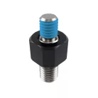 Adaptor oglindă Highsider M10x1,5 filet dreapta pe M8, negru mat (bucată)