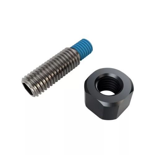 Adaptor oglindă Highsider M10x1,5 filet dreapta pe M8, negru mat (bucată)