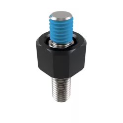   Adaptor oglindă Highsider M8x1,25 filet dreapta pe M8, negru mat (bucată)