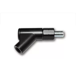   Adaptor oglindă Highsider M10x1,25 filet stânga, negru (bucată)