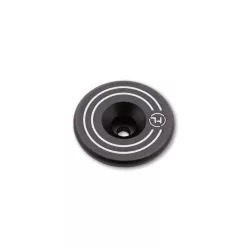   Capac Highsider Cap1 pentru oglindă capăt de ghidon Rim, șurub M3 x 6 mm, negru (bucată)