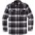 FLANNEL FELLER BK/GY SM