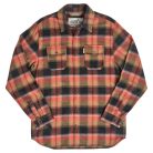 SHIRT FLANNEL HI TEST RUST XS