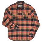 SHIRT FLANNEL HI TEST RUST XS