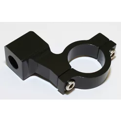   Colier oglindă Highsider CNC cu filet dreapta, pentru ghidon 7/8 inch, negru