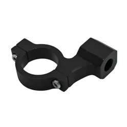   Colier oglindă Highsider CNC cu filet dreapta, pentru ghidon 1 inch, negru