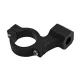 Colier oglindă Highsider CNC cu filet dreapta, pentru ghidon 1 inch, negru