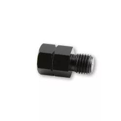  Adaptor oglindă Highsider, gaură M10 dreapta pe șurub M10 stânga, negru