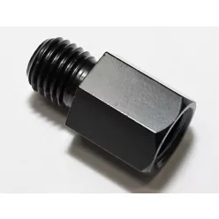   Adaptor oglindă Highsider, gaură M10 dreapta pe șurub M10 dreapta, negru