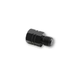   Adaptor oglindă Highsider, gaură M10 stânga pe șurub M10 dreapta, negru