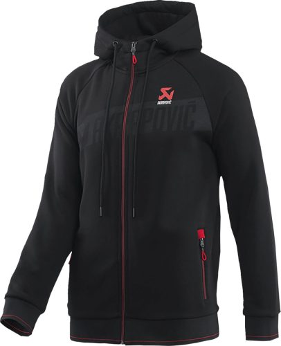 Akrapovic Zip Hoodie Black Men S 802055