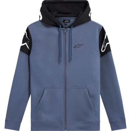 HOODIE ZIP VELOCITY BL/BLK XL