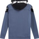 Hoodie Zip Velocity Bl/Blk M