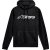 HOODIE PO BLAZE BLK/WHT V3 XL