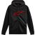 HOODIE ZIP AGELESS V3 BLK/RD M