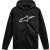 HOODIE ZIP AGELESS V3 BLK/WHT