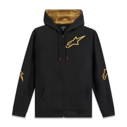 Hanorac Alpinestars Sessions V3 negru/auriu