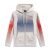 HOODIE ARISING WHT/BLUE/RD 2X