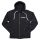 HOODIE BOLTS ZIP BLACK MD