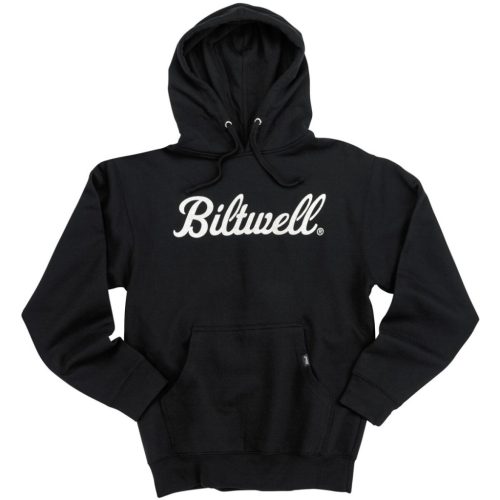 HOODIE SCRIPT PULLOVER BK MD