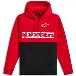 Hanorac Alpinestars Parallel Pullover rosu/negru