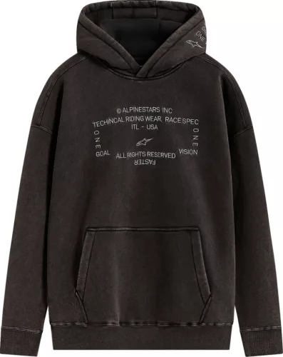 Hanorac Alpinestars Infinite Washed Oversized negru