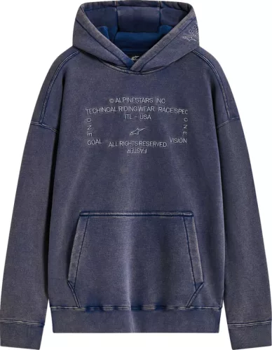 Hanorac Alpinestars Infinite Washed Oversized albastru/bleumarin