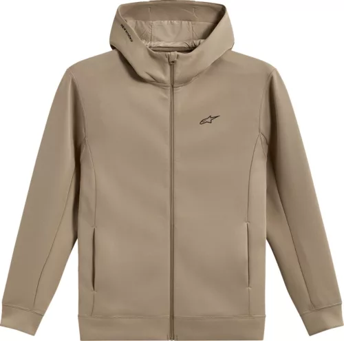 Hanorac Alpinestars Double Face Cypher Zip maro/bej