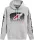 Hanorac Alpinestars Obsessed Pullover gri/negru/roșu