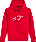 Hanorac Alpinestars Ageless V3 Zip roșu/alb