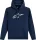 Hanorac Alpinestars Ageless V3 Pullover albastru/bleumarin/alb