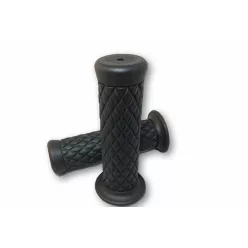   Mansoane Highsider Custom stil Diamond 1 inch, negru (pereche)