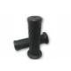 Mansoane Highsider Custom stil Diamond 1 inch, negru (pereche)