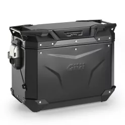   Cutie aluminiu laterală Trekker Outback EVO Givi OBKEV44BR 44L negru dreapta