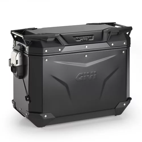 Cutie aluminiu laterală Trekker Outback EVO Givi OBKEV44BR 44L negru dreapta