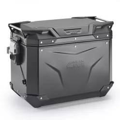   Cutie aluminiu laterală Trekker Outback EVO Givi OBKEV48BR 48L negru dreapta
