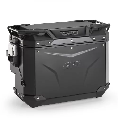 Cutie aluminiu laterală Trekker Outback EVO Givi OBKEVS40BR 40L negru dreapta