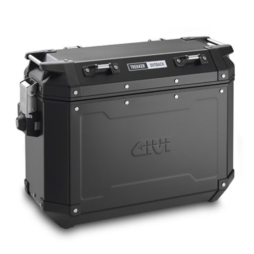 Givi-Trekker-Outback-Restyled-Blackline-37ltr-aluminium-left-side-case