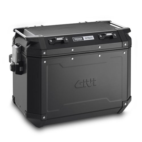 Givi-Trekker-Outback-Restyled-Blackline-48ltr-aluminium-right-side-case