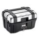 Givi 46 Litre Top-Case Black With Aluminium Finish With Top Opening Trk46N