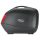 Givi Pair Of Painted Side Cases, Black Embossed With Painted Insert V35N
